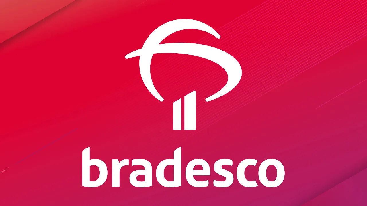 Logo da empresa Bradesco - cliente Brindes Gráfica